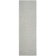 thumbnail image 2 of SAFAVIEH Montauk Arianne Dotted Soft Braided Cotton Runner Rug, Slate/Ivory, 2'3" x 7', 2 of 5
