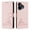 YB02, variant on Cute Cat Embossed Leather Flip Phone Case, Skin-Friendly Wallet Cover with Kickstand for Cricket Icon PRO 2026/AT&T Motivate Pro 2 5G.S04