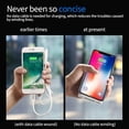 thumbnail image 3 of New 200000mAh Wireless Power Bank Ultra-large capacity Two-way Super Fast Charging For IPhone Type-c External Battery Powerbank, 3 of 4