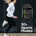 thumbnail image 4 of 3Plus Vibe Fit Smartwatch with Bluetooth Calling/ 1.83" Display/ 50+ Workout Modes/ IOS and Android, 4 of 18