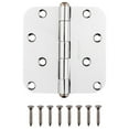 thumbnail image 5 of Baldwin Reserve 9Br7027002 4" x 4" 5/8" Radius Hinge Satin Nickel Finish, 5 of 7