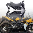 thumbnail image 3 of Trayknick 2Pcs Carbon Texture Mid Side Fairing Durable Mid Frame Knee Fairing Panel for Yamaha R1 2004-2006, 3 of 13