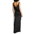 thumbnail image 2 of Halston womens  Nomi Gown, 6, Black, 2 of 5