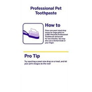 Petsmile VOHC Dog & Cat Toothpaste, Proven Plaque & Tartar Control, London Broil, 4.2 oz