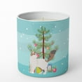 thumbnail image 4 of Carolines Treasures CK4733CDL 3.75 x 3.25 in. Unisex Turkish Van Cat Merry Christmas 10 oz Decorative Soy Candle, 4 of 5