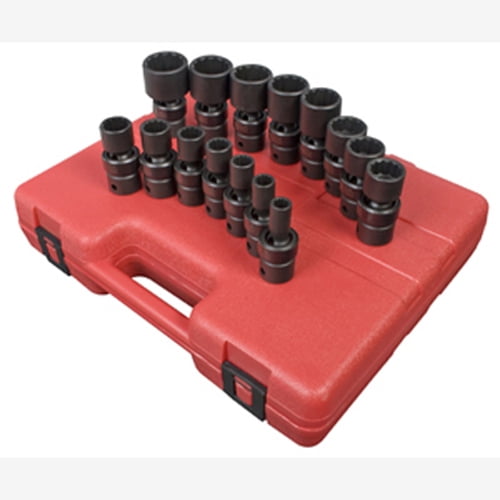 Sunex 226uz 1//2-Inch Drive 13//16-Inch 12-Point Universal Impact Socket