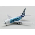 thumbnail image 2 of Boeing 737-200 Commercial Aircraft "Aviatsa Honduras" (HR-MRZ) White w/Blue Graphics 1/400 Diecast Model Airplane by GeminiJets, 2 of 4