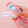 thumbnail image 3 of Taza de agua con pajita para niños, vaso de alimentación de bebé de dibujos animados creativos, botella de agua a prueba de fugas, tazas portátiles para niños al aire libre, 480ML, 3 of 6