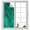 Green, variant on Window Privacy Film Black Marble Stained Glass Window Film Decorative Sun Block Window Cover Vintage Abstract Grey Fluid Aesthetic Window Clings Static Adhesive Sticker for Bathroom 23.6"x59"