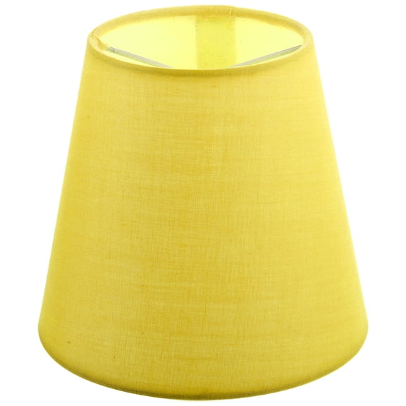 MOKKHNB Mokkhnb Yellow Fabric Lampshade for Table and Floor Lamps Simple Design