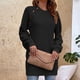 thumbnail image 2 of Vestidos Para Mujer Vestidos de Otoño Moda Otoño Invierno Botón de Color Sólido Suéter de Cuello Redondo Vestido de Bolsillo de Manga Larga Odeerbi  ODB133126, 2 of 7