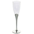 thumbnail image 6 of Efavormart 6 Pack - 5 oz - Plastic Champagne Flutes Disposable - Silver - Colored Detachable Base for Weddings, Birthdays, Parties, Receptions, Banquets, Baby Showers, Drinkware, Events, 6 of 6