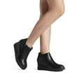 thumbnail image 5 of Dream Pairs Women's Platform Casual Sneaker Ankle Booties Wedge Ankle Boots WEDGE-SNKR-2 ALL/BLACK Size 9, 5 of 5