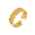 thumbnail image 1 of Adjustable Rings Lightweight Comfortable Anti-Oxidation Ring Exquisite Craftsmanship Versatile Open Ring for Women, 1 of 8