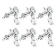 thumbnail image 4 of Guitar Tuning Keys, 0.7in Handle Width 6 String Tuner Head 6 Pcs Guitar Machine Head With Screws For Replacing Old And Damaged Parst For Most Guitars 6 Right Peg Set,6 Left Peg, 4 of 8
