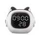 thumbnail image 2 of Reloj despertador inteligente moderno Pantal de temperatura de repetición led lámpara de noche de carga USB para niños de noche - bnco perfecl Reloj despertador inteligente, 2 of 8