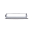thumbnail image 2 of Womens 14K White Gold, 5.0mm Low Dome Light Wedding Band (sz 10), 2 of 3