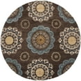 thumbnail image 3 of SAFAVIEH Wyndham Maitland Floral Area Rug, Eggplant/Multi, 4' x 6', 3 of 9