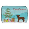 thumbnail image 1 of Carolines Treasures CK3809DDM Bullboxer Christmas Tree Dish Drying Mat, 1 of 1