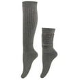thumbnail image 4 of HUPOM 1 Pair Socks for Women Summer Clearance Fashion Mid-Calf Soft Casual Socks Dark Gray, 4 of 4