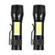 thumbnail image 1 of 2x Linterna LED Portátil XPE Linterna LED Linterna Impermeable Linterna Táctica Luz de Enfoque Fijo para, 1 of 9