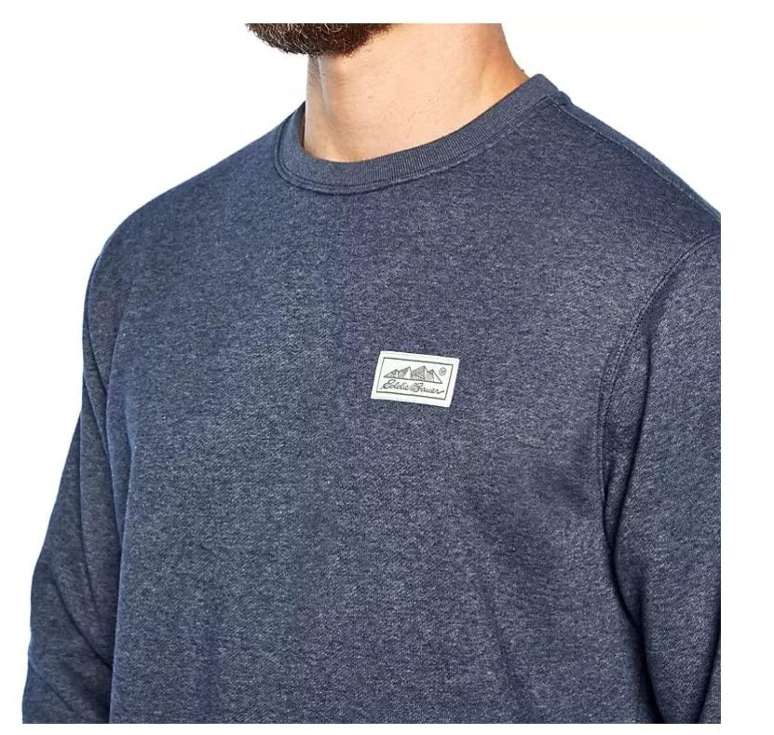 Eddie Bauer Men's Outdoor Heavyweight Crewneck Sweatshirt (Heather