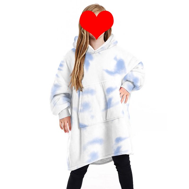 goowrom Pyjama pour Enfants Couverture Réversible avec Animaux et Capuche