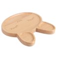 thumbnail image 1 of Toddler Plates,  Wood Material Durability Wooden Tableware  For Party For Children, 1 of 8