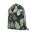 thumbnail image 2 of XMXT Unisex Drawstring Backpack for Women Men, Abstract Butterfly Flower Waterproof Gym Bag String Bags for Shopping Sport Travel, m, 2 of 8