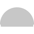 thumbnail image 5 of Ekena Millwork 70"W x 41-3/4"H x 2-3/4"P Half Round Smooth Architectural Grade PVC Combination Pediment, 5 of 7