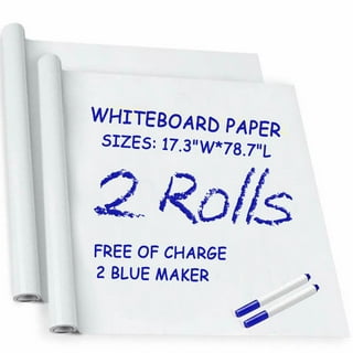 Generic Magnetic WhiteBoard Wall Paper Sticker Dry Board Erase