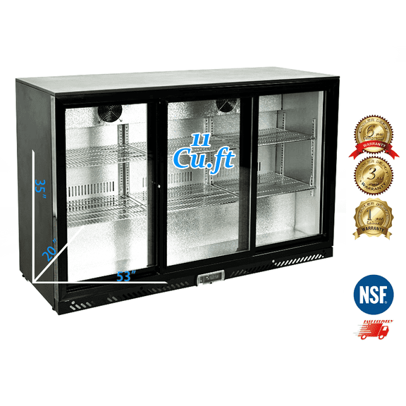 Cooler Depot 53" 11.3 cu.ft, Commercial Under Counter Refrigerator