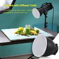 thumbnail image 2 of 7 Inch Bowens Mount Beauty Dish Standar Reflector Diffuser Lamp Shade Dish with 60°Honeycomb Grid & Diffuser Sock for Bowens Mount Studio Strobe Flash Light Speedlite, 2 of 5