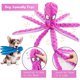 thumbnail image 3 of Juguetes para perros chirriantes, juguetes de pulpo para masticadores agresivos, perros grandes de felpa resistentes sin relleno, cachorro interactivo arrugado (3 piezas), 3 of 5