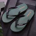 thumbnail image 6 of Mens Army Green Flip Flops Lightweight EVA Non-Slip Thong Sandals Outdoor Beach Summer Shoes for Men,Size 5.5, 6 of 6