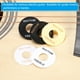 thumbnail image 5 of Placa de arandela de interruptor de guitarra, anillo de ritmo y agudos, blanco con letras negras para pastilla de guitarra, 2 piezas, 5 of 5