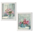 thumbnail image 1 of Gango Home Decor Contemporary Spring Bouquet I Crop & Spring Bouquet II Crop by Carol Rowan (Ready to Hang); Two 12x16in White Framed Prints, 1 of 5
