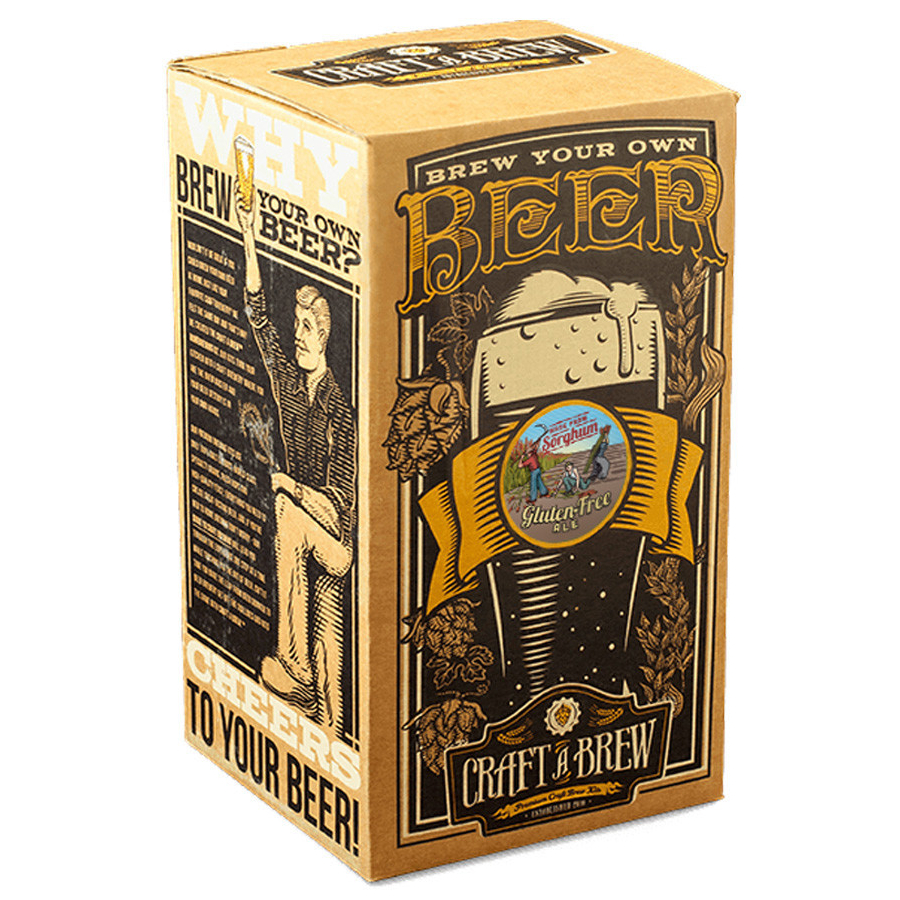 Craft A Brew Gluten Free Ale Craft Beer 1 Gallon Brewing Kit