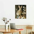 thumbnail image 3 of Acheng Easter Wall Art Cute Bunny Poster Rabbit Easter Egg Gnome Painting Jesus Canvas Prints Picture for Living Room Decor  picture 1, 3 of 5