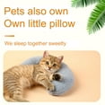 thumbnail image 6 of Walbest Little Pillow for Cats, Ultra Soft Fluffy Pet Calming Toy Half Donut Cuddler for Joint Relief Sleeping Improve Machine Washable, 6 of 8