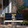 thumbnail image 3 of Happy New Year Bernese Mountain Dog Welcome 2025 Balloon Firework Party Landscape Wood Sign Berner Lover Gifts Hanging Wall Home Decor - 01014, 3 of 5