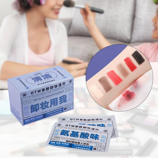 Zentra 24 Count Makeup Remover Wipes Convenient Portable Professional Woman Man Easy to Aminos Acid
