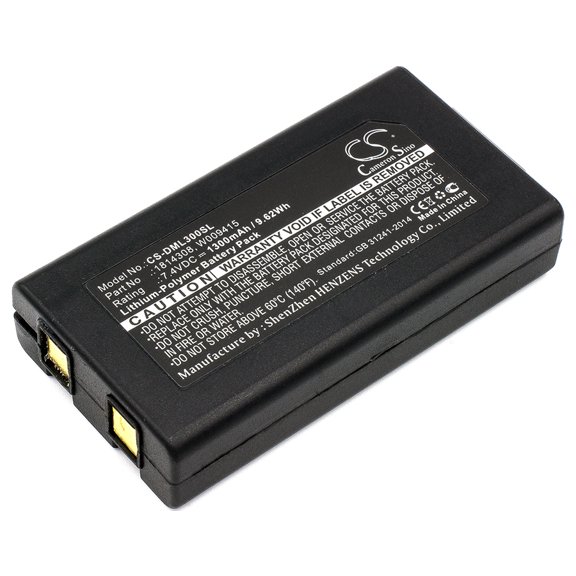 Battery for DYMO 1982171 LabelManager 500TS LM-500TS XTL 300 1814308 643463