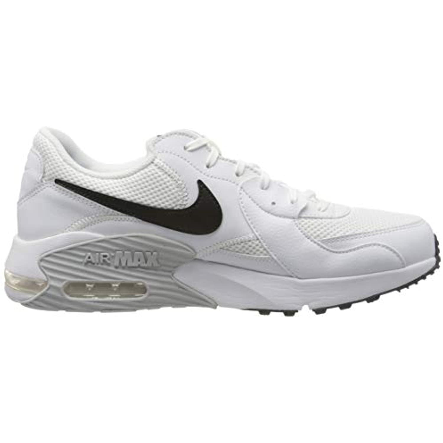 Nike Men's Air Max Excee Running Shoe, White/Black/Pure Platinum, 11.5 D (M)