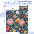thumbnail image 5 of Pioneer Flower Floral Print Pattern Toddler Nap Mats for Kids Preschool,Sleeping Mat Bag or Kids,Toddler Sleeping Bag,Toddler Nap Mat or Daycare, 5 of 6