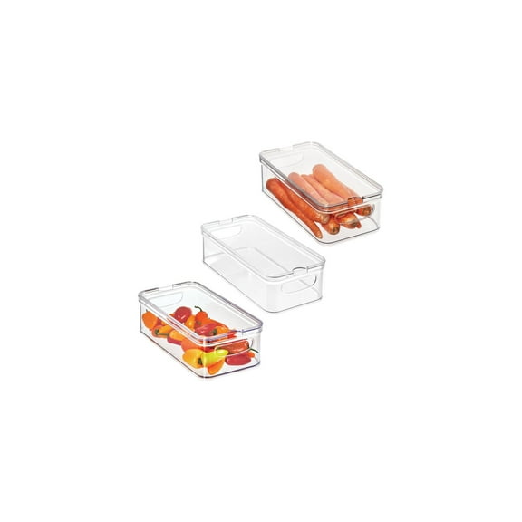 iDesign RPET Crisp Bin 6 X 12, Set of 3