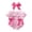Light Pink, variant on Newborn Baby Girl Romper Mamas/Daddys Girl Bow Plaid Print Puff Sleeve Smocked Bubble Romper Jumpsuit Bodysuit Clothes(Light Pink,9-12 Months)