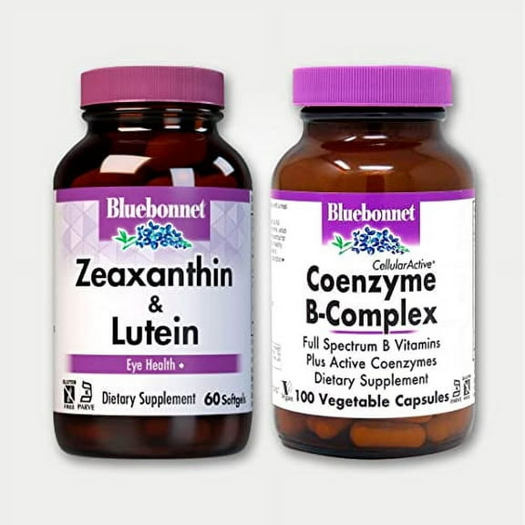 Bluebonnet Nutrition – Coenzyme B-Complex   Zeaxanthin plus Lutein