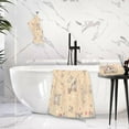 thumbnail image 5 of Cartoon Leopards Towels Highly Absorbent Cotton Towels Set of 2, Premium Spa & Hotel Quality Quick Dry Towel Set 54 x 27 Inches Bathroom Towels, 5 of 6