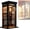 1PC, variant on Vintage Phone Booth Ambient Lamp, Retro Tall Phonebooth Telephone, Classic Table with Warm LED Light, Decorative Night Lamp for Office Bedroom, Unique Home Decor Gift(1PC)